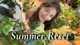 Thumbnail: Getting Back Into My Planty Routine 🧚‍♀️ | Repotting, Life Updates, & Cozy Chats