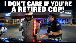 Thumbnail: RETIRED COP SNATCHED OFF SCOOTER AND ARRESTED-WAS THE USE OF FORCE JUSTIFIED?!