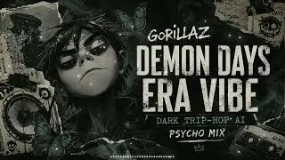 Thumbnail: POV: Walking home in the rain feeling like a menace - Dystopian Psycho AI Mix for Gorillaz Fans