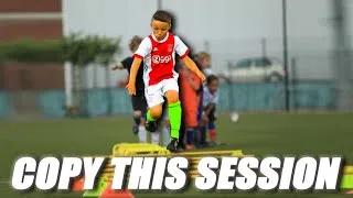 Thumbnail: Power and Speed Session For a 9 to 13 year Old Footballer