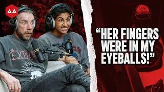 Thumbnail: A strange lady crawled in our car and punched me in the face.