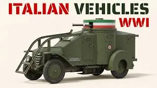 Thumbnail: Italy’s WW1 Military Vehicles Explained | Tanks, Armored Cars, Trucks & Artillery