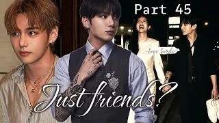 Thumbnail: Just Friends?🌚 Part 45 | Taekook love story #taekook #taekookff #bts