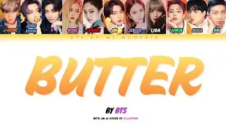 Thumbnail: Butter by BTS (Ai Cover with BLACKPINK) [Color Lyrics]
