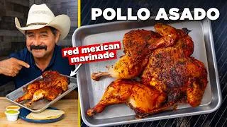 Thumbnail: The FAMOUS RED MARINADE Recipe for POLLO ASADO (Mexican Meat Market & Restaurant Grilled Chicken)