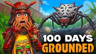 Thumbnail: I Survived 100 Days in Grounded. BUT I must get 100%