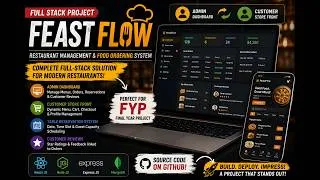 Thumbnail: Build a Full-Stack Restaurant App | Perfect  Final Year Project (FYP)