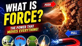 Thumbnail: What Is Force? | The Invisible Power That Moves Everything! 💥