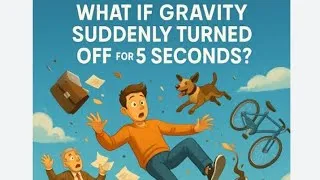 Thumbnail: What If Gravity Suddenly Disappeared? 🌍 Everything Would Float!