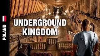 Thumbnail: 🇵🇱🇪🇺 Inside Krakow’s Underground Kingdom | Wieliczka Salt Mine 300m Below Ground