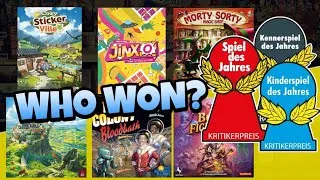 Thumbnail: Results are in Spiel des Jahres 2026 Winners!