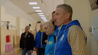 Thumbnail: Sergii Bubka discusses Olympic Movement support with Ukrainian athletes at home & abroad