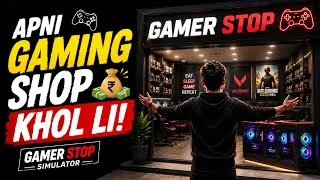 Thumbnail: Can I Become Rich Selling Games? 💰🔥 | Gamer Stop Simulator #arplayzone 