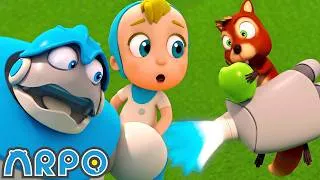 Thumbnail: ARPO's Picnic Problems! 🧺 ARPO: The Robot Full Episodes | Season 2: Episodes 20-22 | Cartoons 🤖