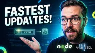Thumbnail: Update Data with Node.js & PostgreSQL | UPDATE Query, PUT API & Affected Rows