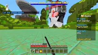 Thumbnail: Cubecraft pvp duels gameplay 