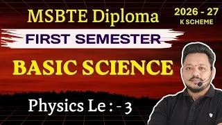 Thumbnail: Basic Science | Physics Le 3 | Arrow Computer Academy | MSBTE | Diploma 