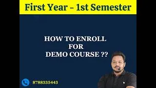 Thumbnail: How to Enroll for Demo Course