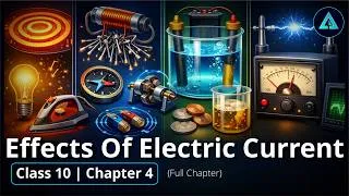 Thumbnail: Effects of electric current | Std 10 | Science 1 | Chapter 4 | Maharashtra State Board