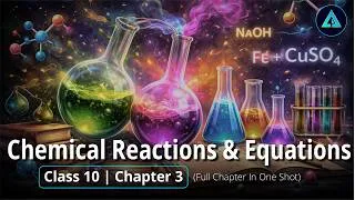 Thumbnail: Chemical Reactions and Equations | Std 10 | Science 1 | Chapter 3 | Maharashtra State Board