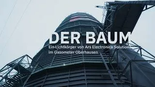 Thumbnail: Der Baum - Ein Lichtkörper von Ars Electronica Solutions im Gasometer Oberhausen