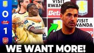 Thumbnail: 🚨 ARTETA JUST SENT A MESSAGE TO BERTA! Arsenal Want MORE Signings 😱 | Aston Villa 0-1 Arsenal