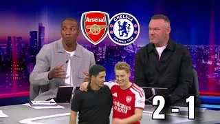 Thumbnail: WAYNE ROONEY HAILS ODEGAARD! 🔥 Arsenal 2-1 Chelsea | MOTD Full Reactions
