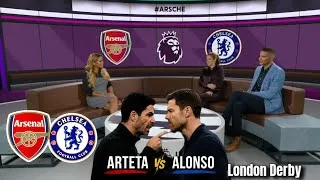 Thumbnail: ARSENAL vs CHELSEA 🔥 BEST DEFENSE vs BEST ATTACK! Arteta vs Alonso | Team News & Preview 