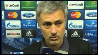Thumbnail: PSG 3 Chelsea 1 : Mourinho Post Match Reaction