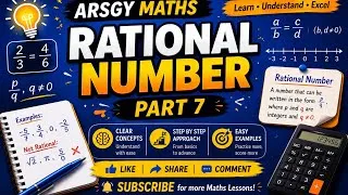 Thumbnail: Can you solve these? | Properties of Multiplication of Rational numbers | Class 8 Maths | ARSGYMATHS