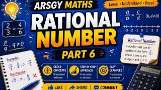 Thumbnail: Properties Of Multiplication Of Rational Numbers | Easy Explanation| Part 6|Class 8 Maths |ARSGYMATH