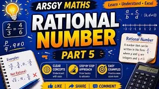 Thumbnail:  Subtraction of Rational Numbers Made Easy | Part 5 | class 8 Math | CBSE | ICSE | ARSGY MATHS