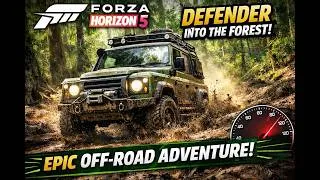 Thumbnail: Defender Into The Forest! Extreme Off-Road Ride | Forza Horizon 5 Gameplay