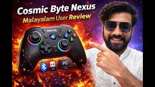 Thumbnail: Cosmic Byte Nexus Wireless Controller Malayalam Review | PC Gaming Controller Under Budget