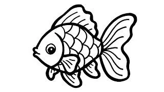 Thumbnail: How to Draw a Fish | Step-by-Step Tutorial!
