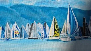 Thumbnail: Vidéo d'art relaxante : inspiration et processus de peinture en musique – 5 minutes d'esthétique