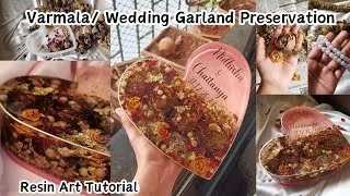 Thumbnail: Resin Varmala/ Wedding Garland Preservation 💐💝 Epoxy Resin Art ✨