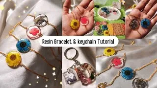 Thumbnail: Resin Bracelet & Resin Keychain Tutorial🌷✨Epoxy Resin Art (⁠☆⁠▽⁠☆⁠)