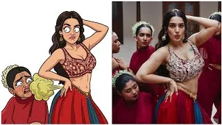 Thumbnail: Kalyani Music Video Funny Drawing Meme 🤣🤣 | Arjn x Kds x Fifty4 x Ronn | Shreya Ghoshal | 2d