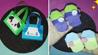 Thumbnail: DIY miniature paper craft / Miniature craft/ Paper craft ideas/ Easy craft / How to make