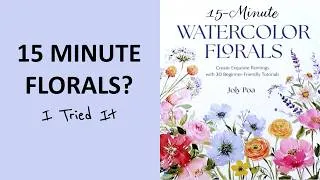 Thumbnail: Quick & Easy Loose Watercolor Florals? | Joly Poa Book Review & Project Test