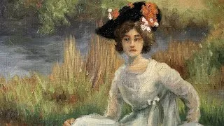 Thumbnail: Woman in Nature Oil Painting Time-Lapse | Portrait Painting | Fine Art | Art BSP