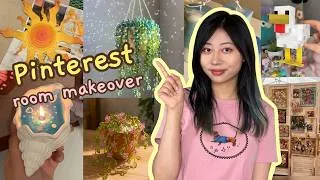 Thumbnail: Dream Pinterest room makeover ⋆˚✿˖° 𐙚 ₊⊹♡ 8 easy DIYs using things you already have at home (part 2)