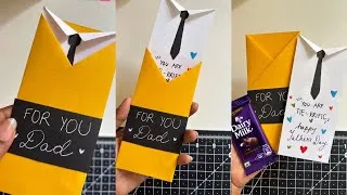 Thumbnail: DIY Beautiful Father’s Day Card | Gift Idea | DIY paper crafts #fathersday #cards