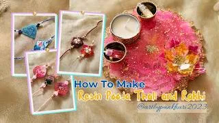 Thumbnail: How to make Resin Pooja Thali and Rakhi || Resin Art Tutorial Step-by-Step @artbypankhuri2023