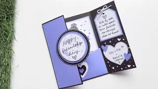 Thumbnail: DIY Friendship Day Card/Easy Handmade Card Idea for Best Friend/Friendship Day Card@ArtCraftByTulsi 