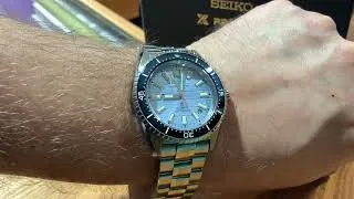 Thumbnail: Seiko SJE099 Prospex Marinemaster Review unboxing and review. 
