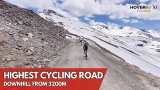 Thumbnail: Downhill from highest cycling climb in Europe