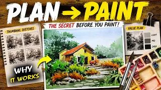 Thumbnail: 🎨 Why Some Watercolours Work — And Others Don't | जलरंग पेंटिंग की खूबियां