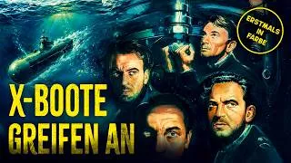 Thumbnail: X-Boote greifen an | 1955 | John Mills | Kriegsfilm | Schlachtschiff Tirpitz